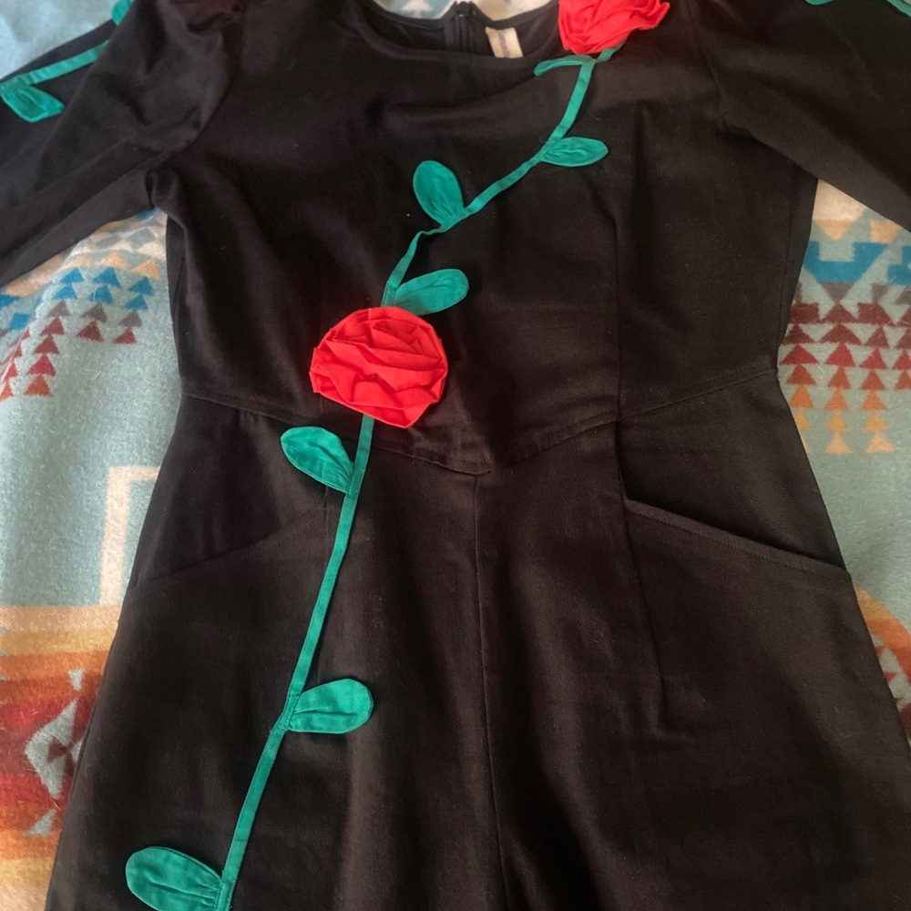 Samantha Pleet Persephone Jumpsuit Size 4 - Picture 3 of 4